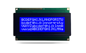 JXD2004A字符液晶 蘭屏白光